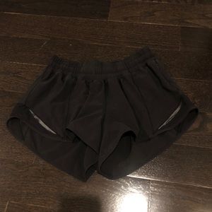 Black lululemon shorts